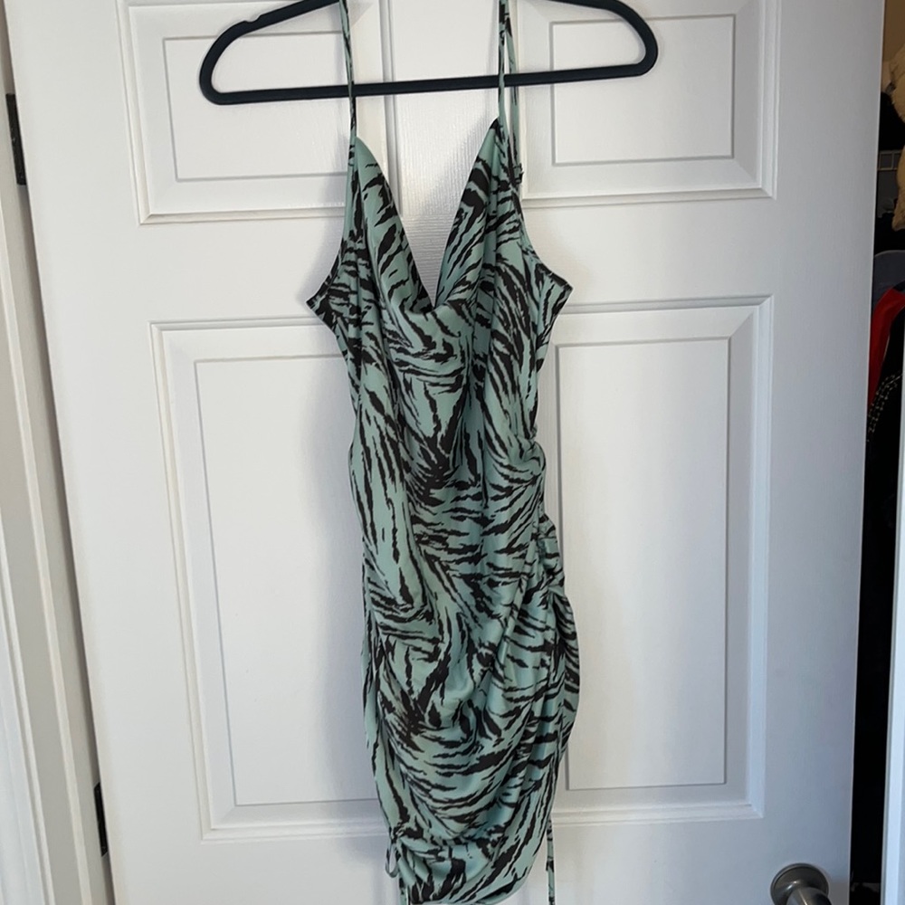 Mint tiger dress size LG
